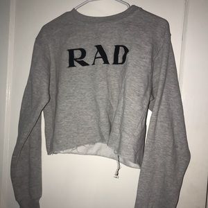 cropped pacsun crewneck